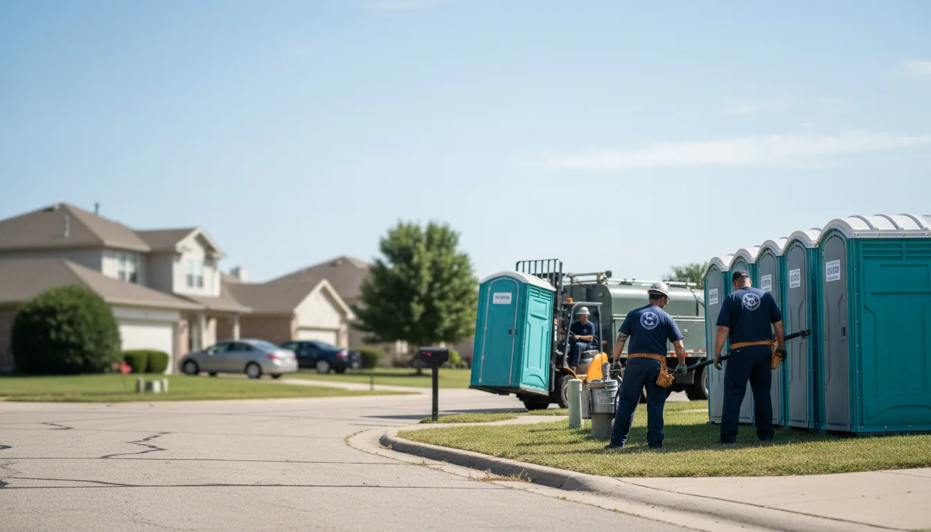 Porta Potty Rental in Sainte Marie, IL near me
